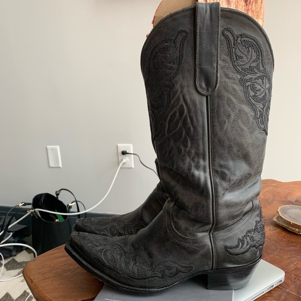 Old Gringo black viridiana boots